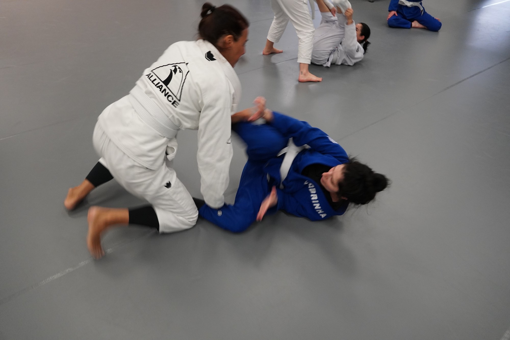 women only bjj classes los angeles at Cobrinha BJJ